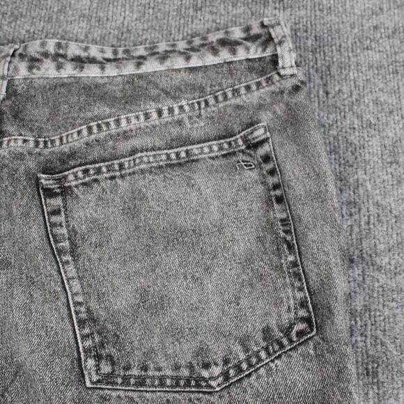 Rag Bone Pants Women 32 Miramar Shea Relaxed Straight Terry Sweatpant Jeans Gray - Picture 7 of 16